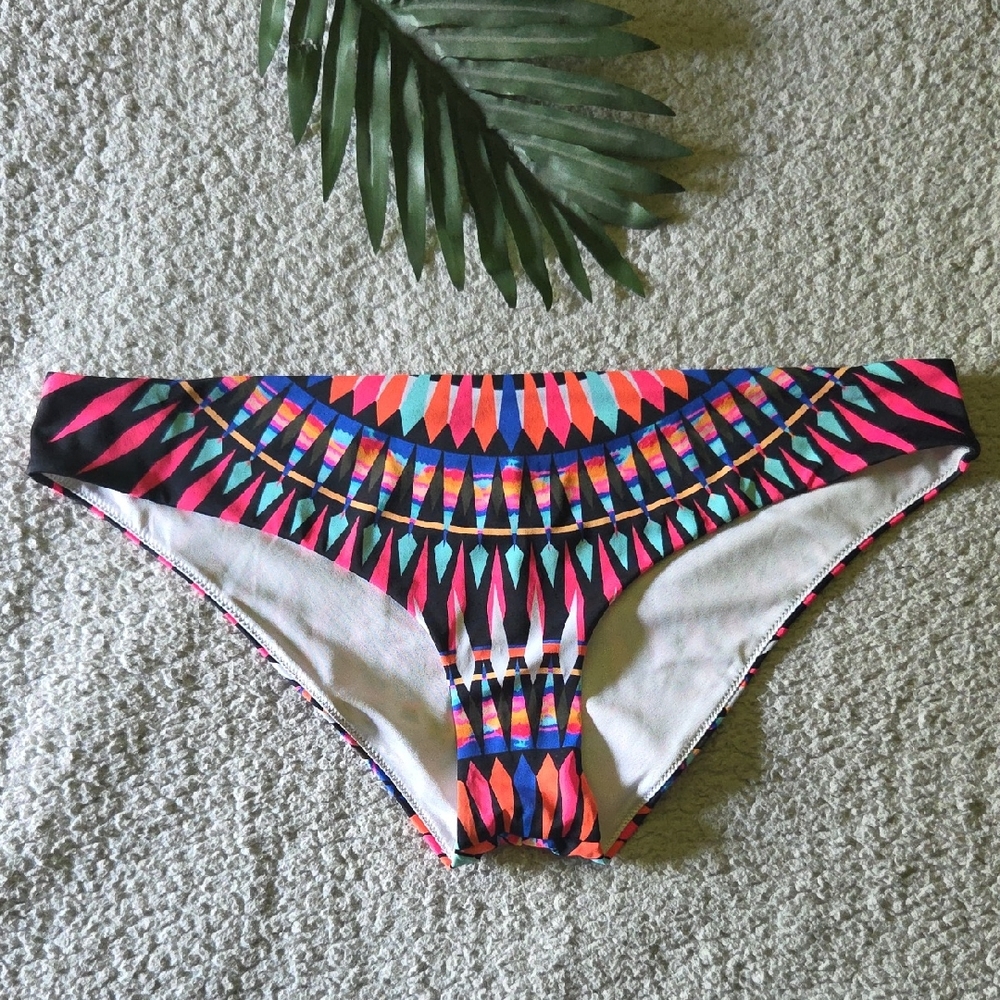VS PINK Patterned Cheekster Bikini Bottom